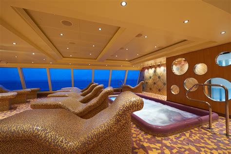 which carnival ships have thermal suites